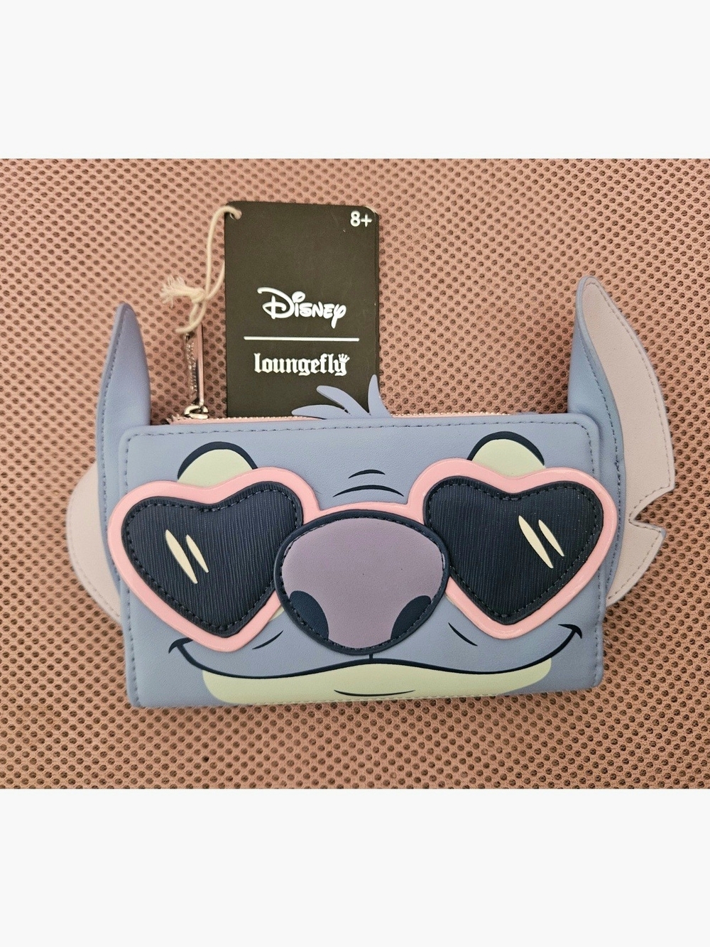 Disney Loungefly Stitch Heart Sunglasses Wallet – NWT 💙💗